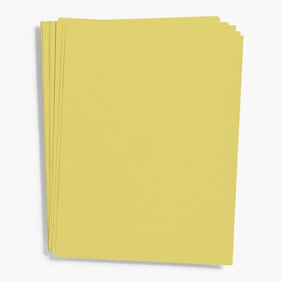 Pure White Card Stock 8.5 x 11