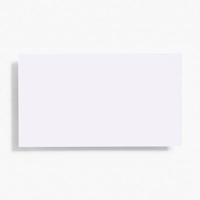 Pure White Business Cards