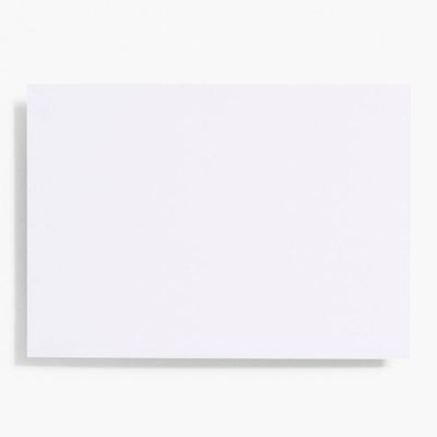 A7 Pure White Note Cards