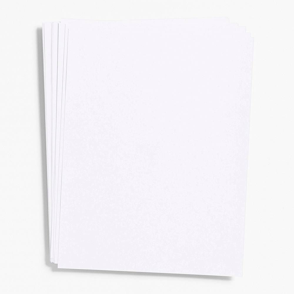 Paper Source Pure White Card Stock 8.5 x 11 Bulk Pack
