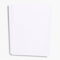 Pure White Card Stock 8.5" x 11"