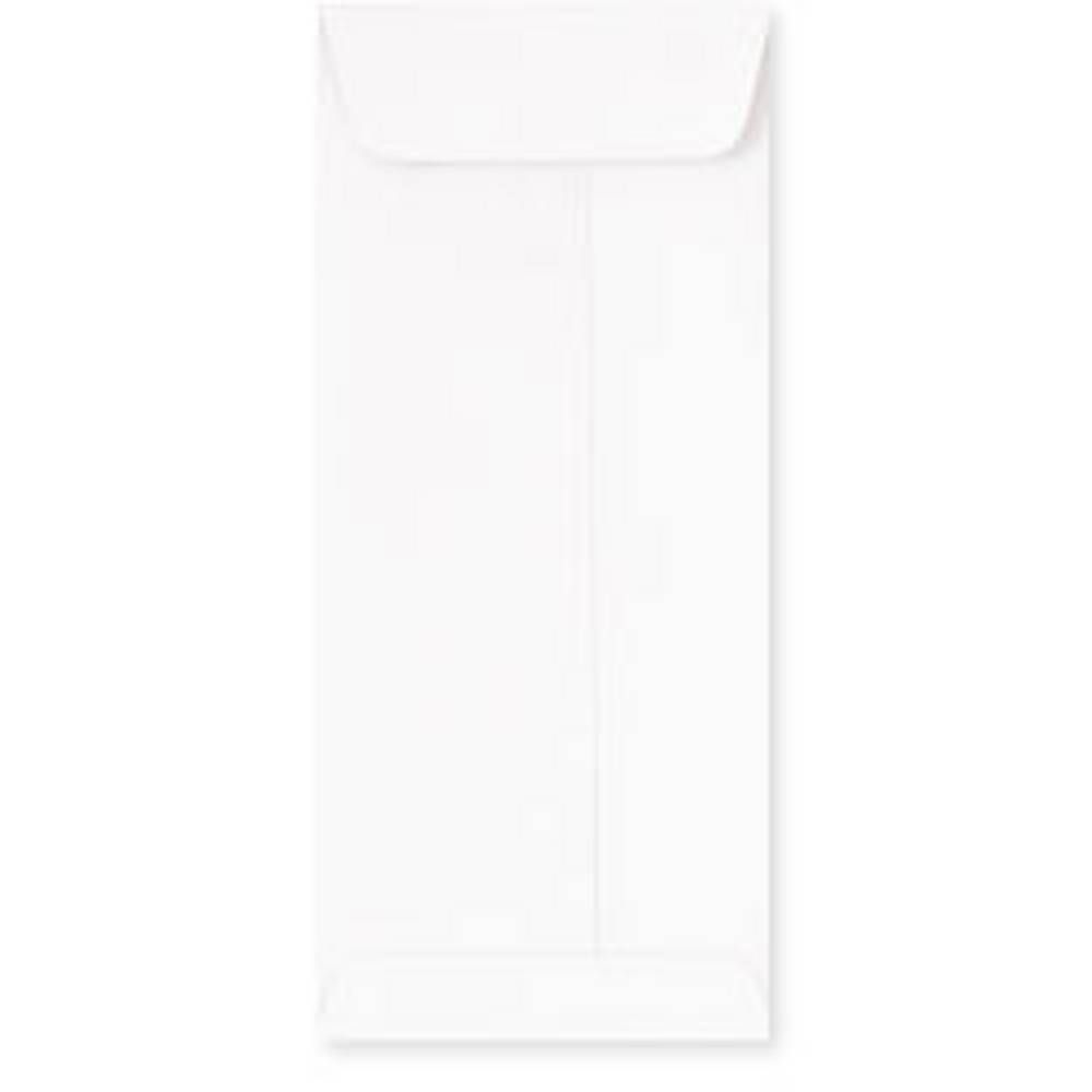 #10 Open End Pure White Envelopes