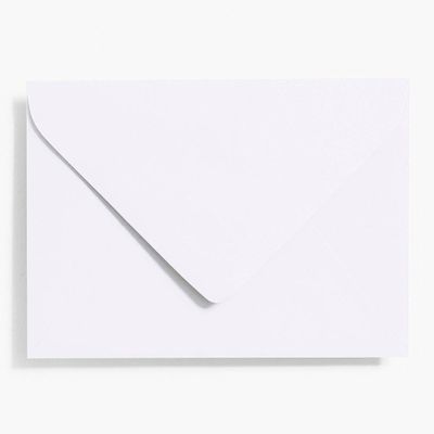 A7.5 Pure White Outer Envelopes