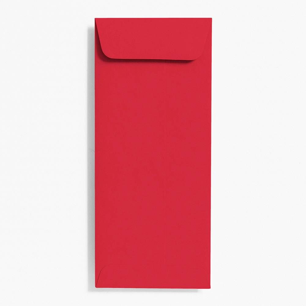 #10 Open End Red Envelopes