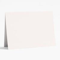 A7 Superfine White Folded Cards