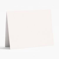 A2 Superfine White Folded Cards