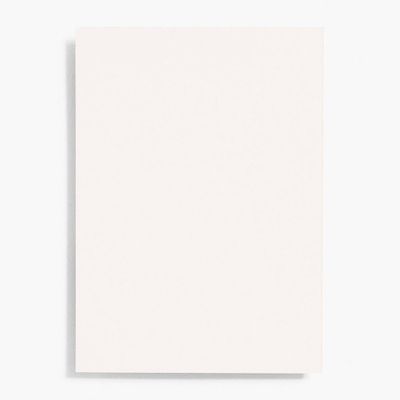 4 Bar Superfine White Note Cards