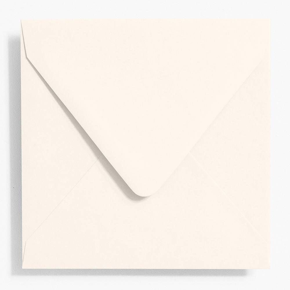 5.75" Square Superfine Soft White Envelopes