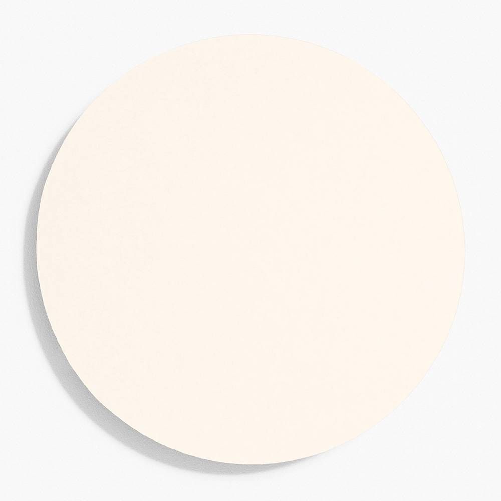 5.5" Superfine Soft White Circle Cards