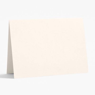 A6 Superfine Soft White Folded Cards