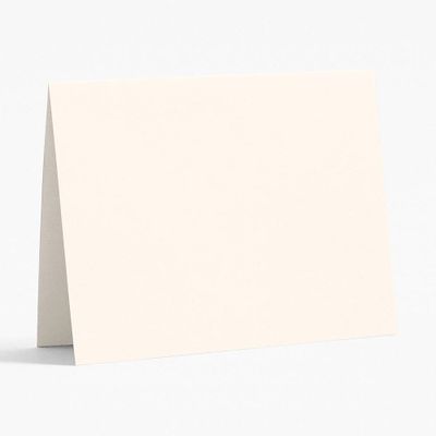 A2 Superfine Soft White Folded Cards