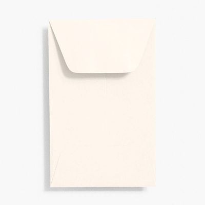 Superfine Soft White Coin Envelopes