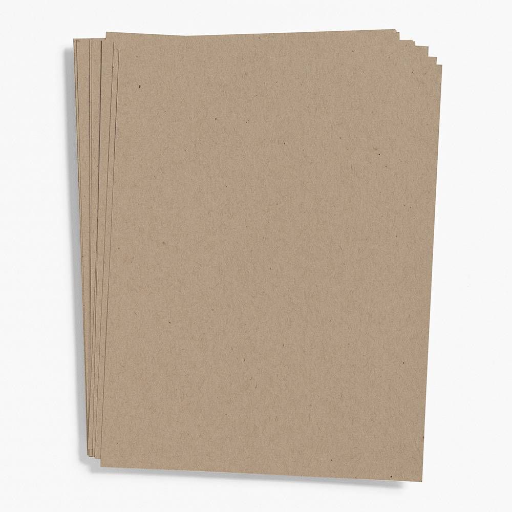 Chipboard Sheets 8.5" x 11"