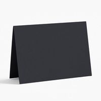 Black Place Cards