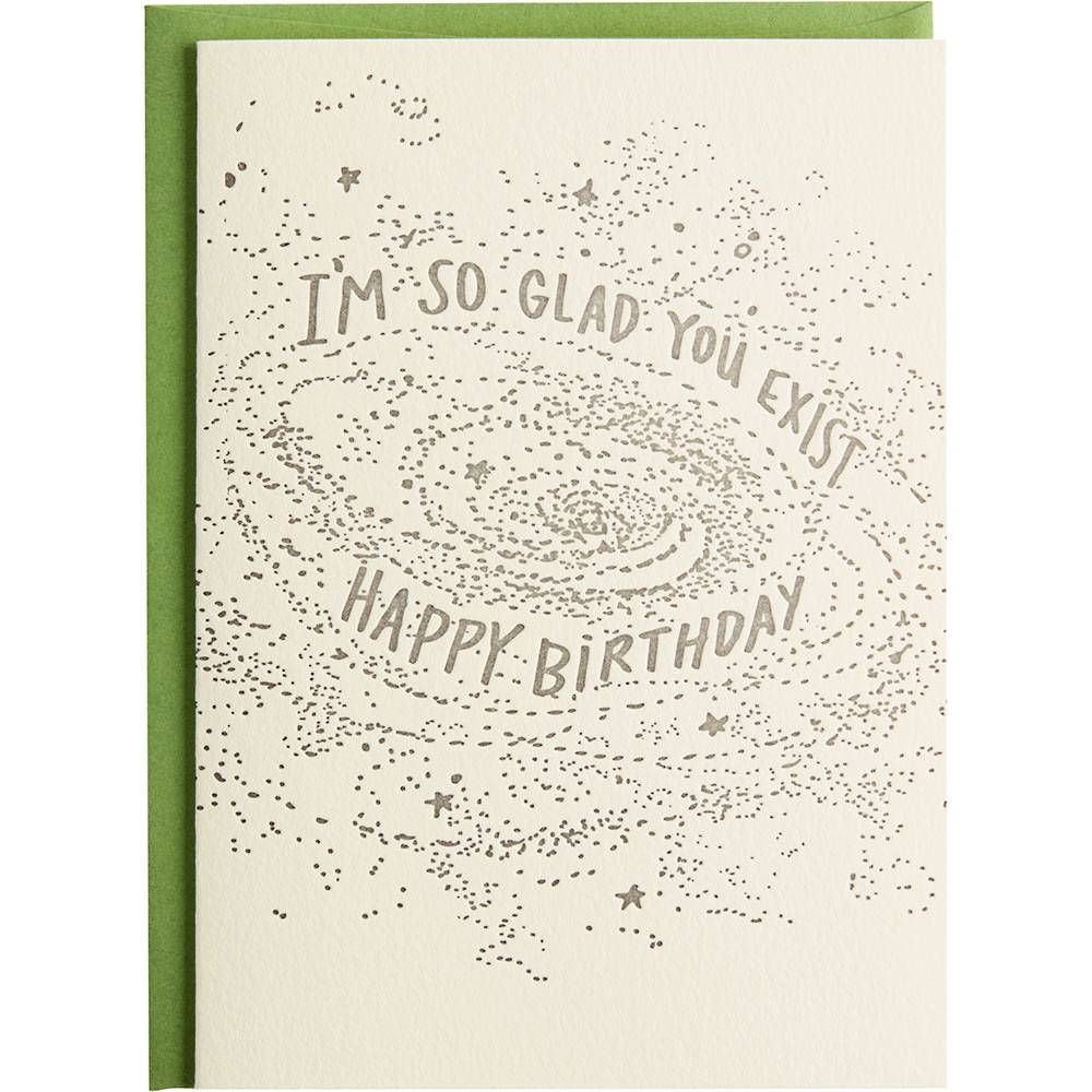 So Glad You Exist Birthday Card