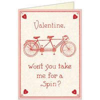 Bicycle Valentine Card