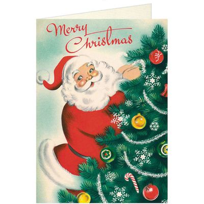 Merry Christmas Santa Card