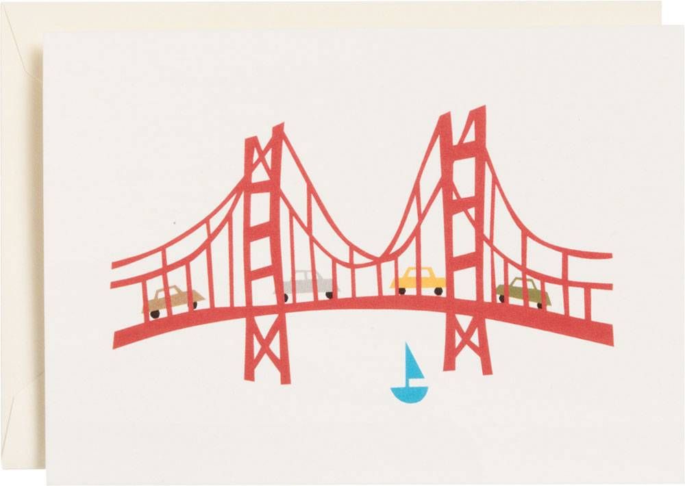 Golden Gate Bridge Stationery Set