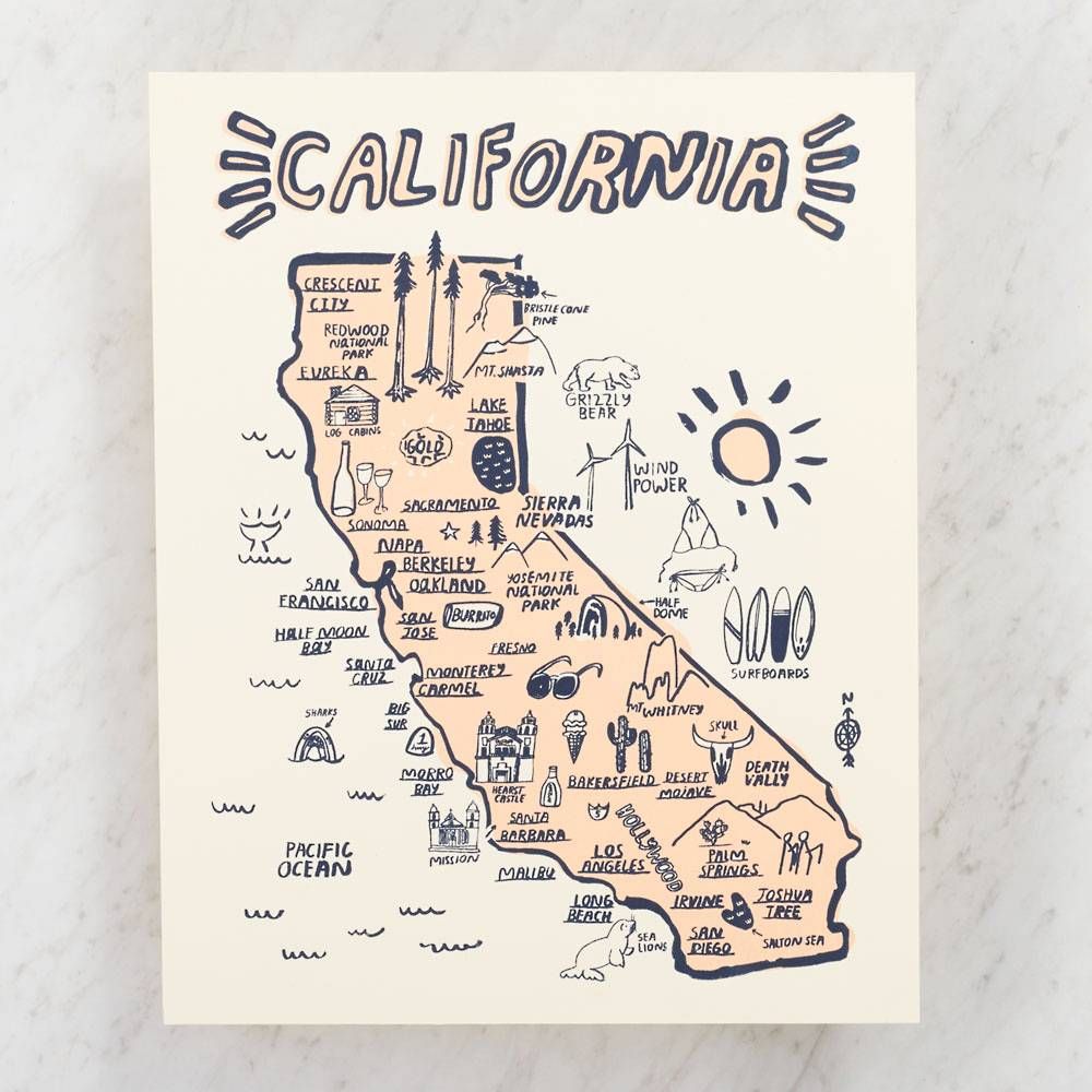 California Art Print