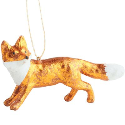 Copper Fox Ornament