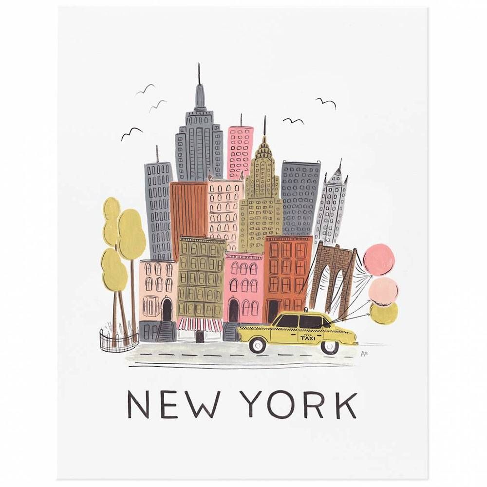 New York Art Print