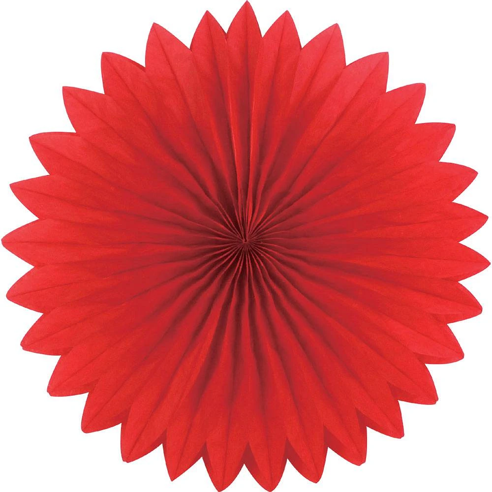 Red Plain Fan