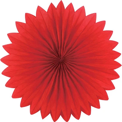 Red Plain Fan