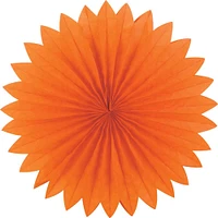 Orange Plain Fan