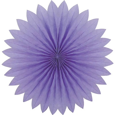 Light Purple Plain Fan