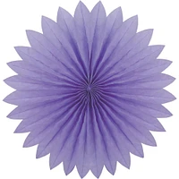 Light Purple Plain Fan