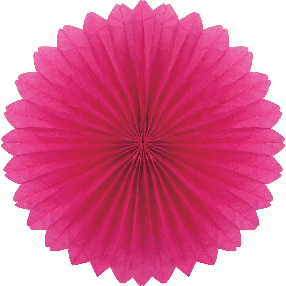 Fuchsia Plain Fan