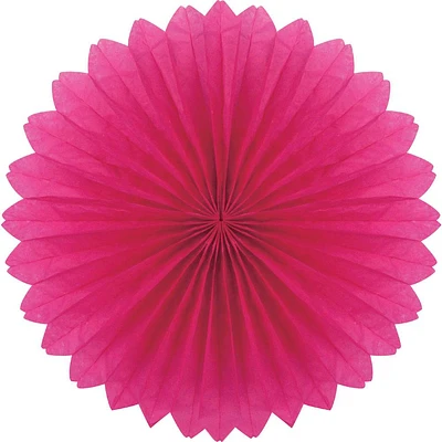 Fuchsia Plain Fan