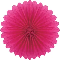 Fuchsia Plain Fan