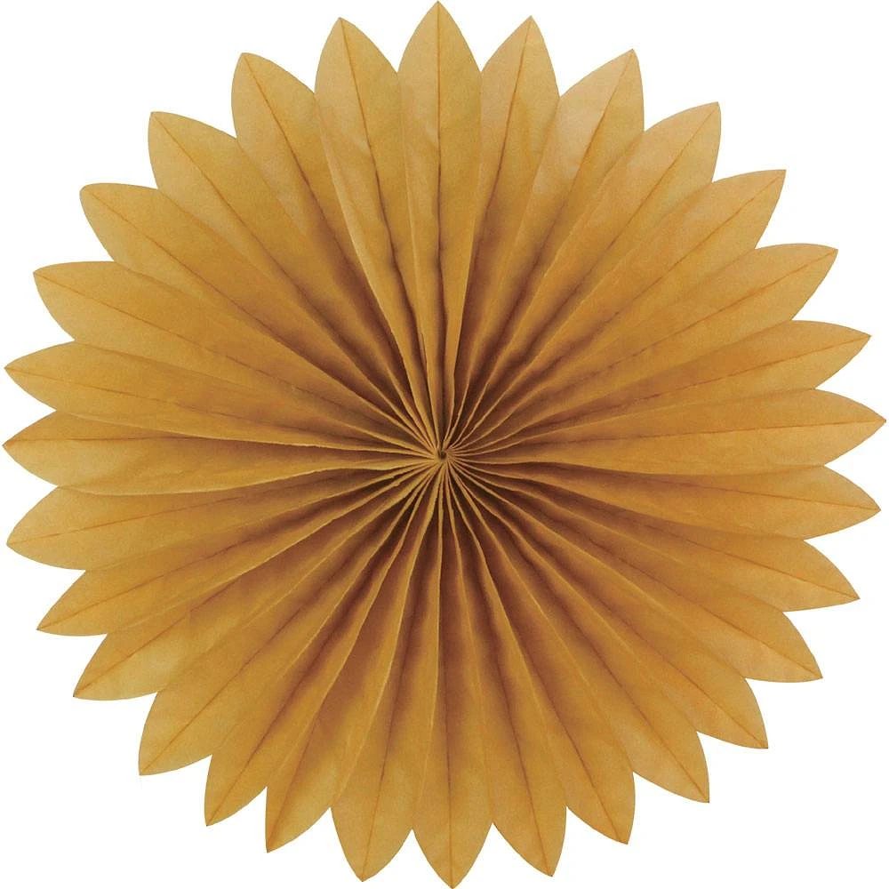 Gold Plain Fan