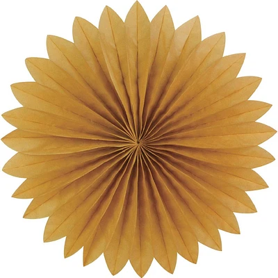 Gold Plain Fan