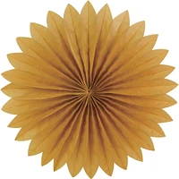 Gold Plain Fan