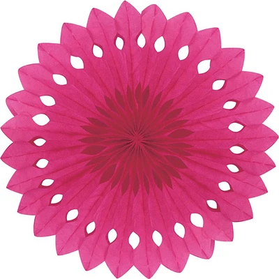 Fuchsia Detailed Fan