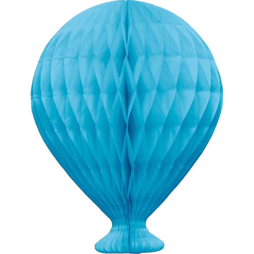 Light Blue Honeycomb Balloon