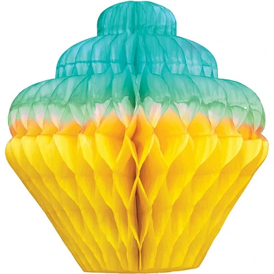 Light Honeycomb Cupcake