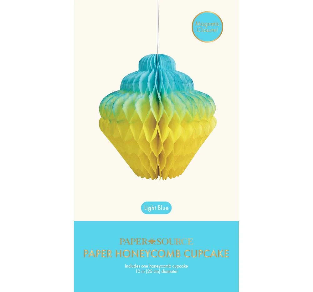 Light Honeycomb Cupcake