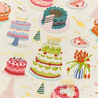 Birthday Cake Party Stone Paper Wrapping Roll