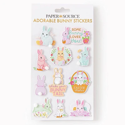 Adorable Bunny Sticker Sheet