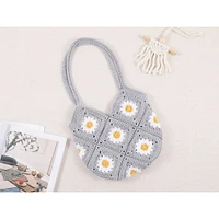 Daisy Crochet Tote Bag Kit