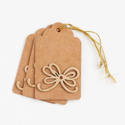 Bow Adornment Gift Tags