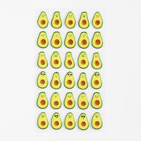 Avocado Puffy Stickers