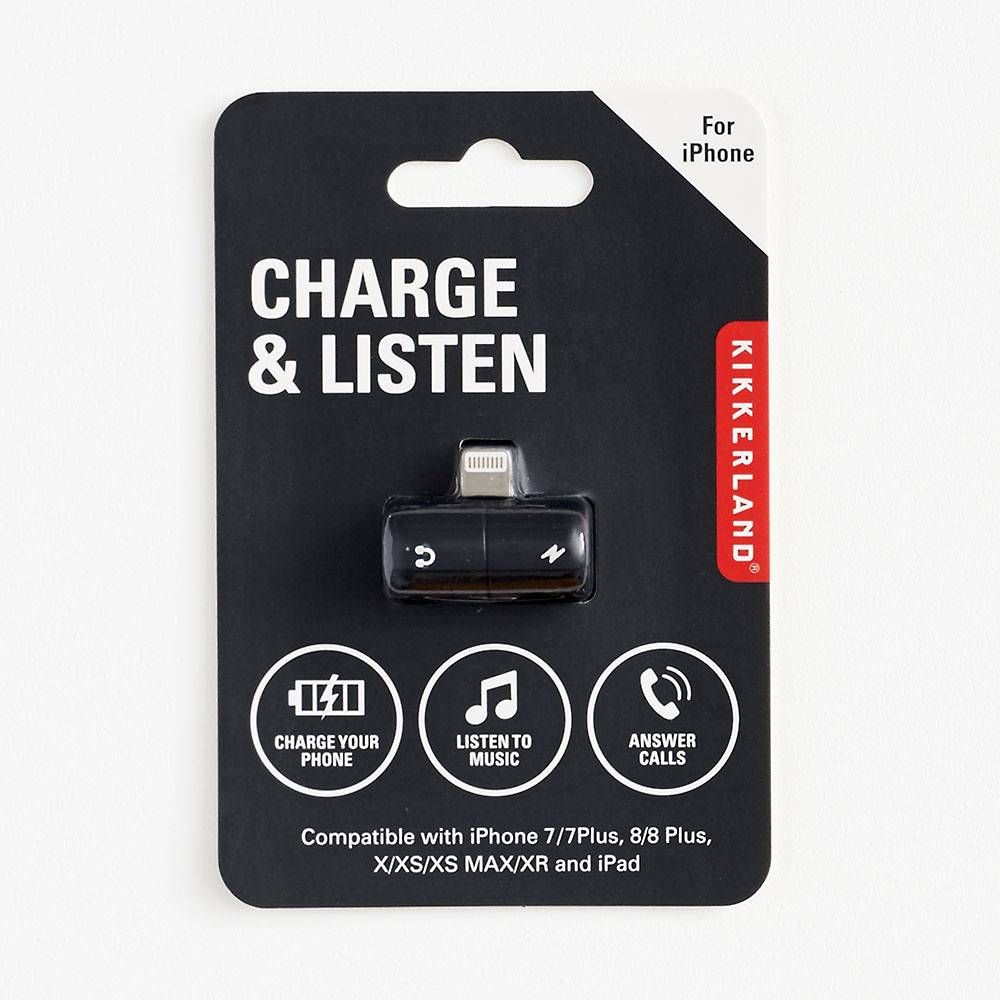 Charge & Listen iPhone Splitter