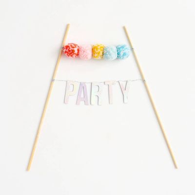 Party Cake Topper