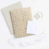 Roses on Cream Large Foldable Box