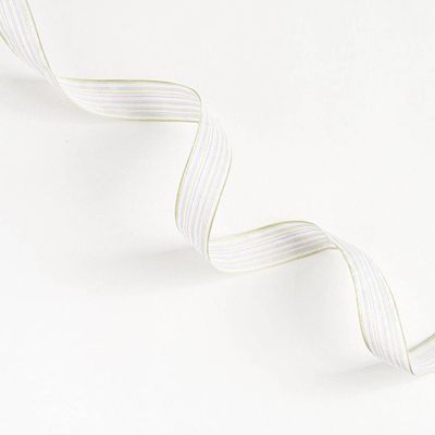 Pastel Stripe Wired Ribbon