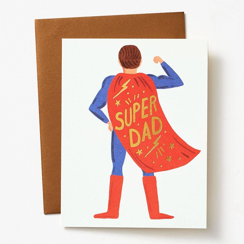 Super Dad Father's Day Card